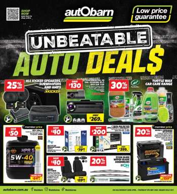 thumbnail - Autobarn catalogue - Unbeatable Auto Deals