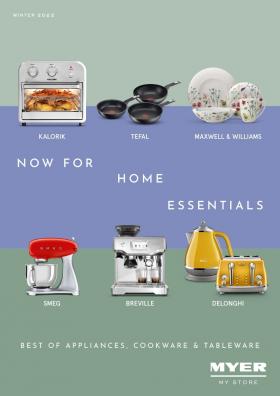 Myer - Best of Appliances, Cookware & Tableware