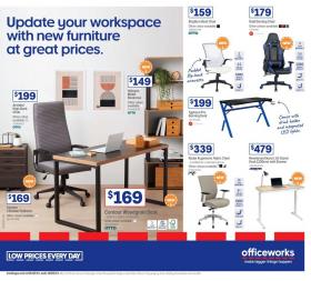 Officeworks - Update Your Workspace with New Furniture at Great Prices