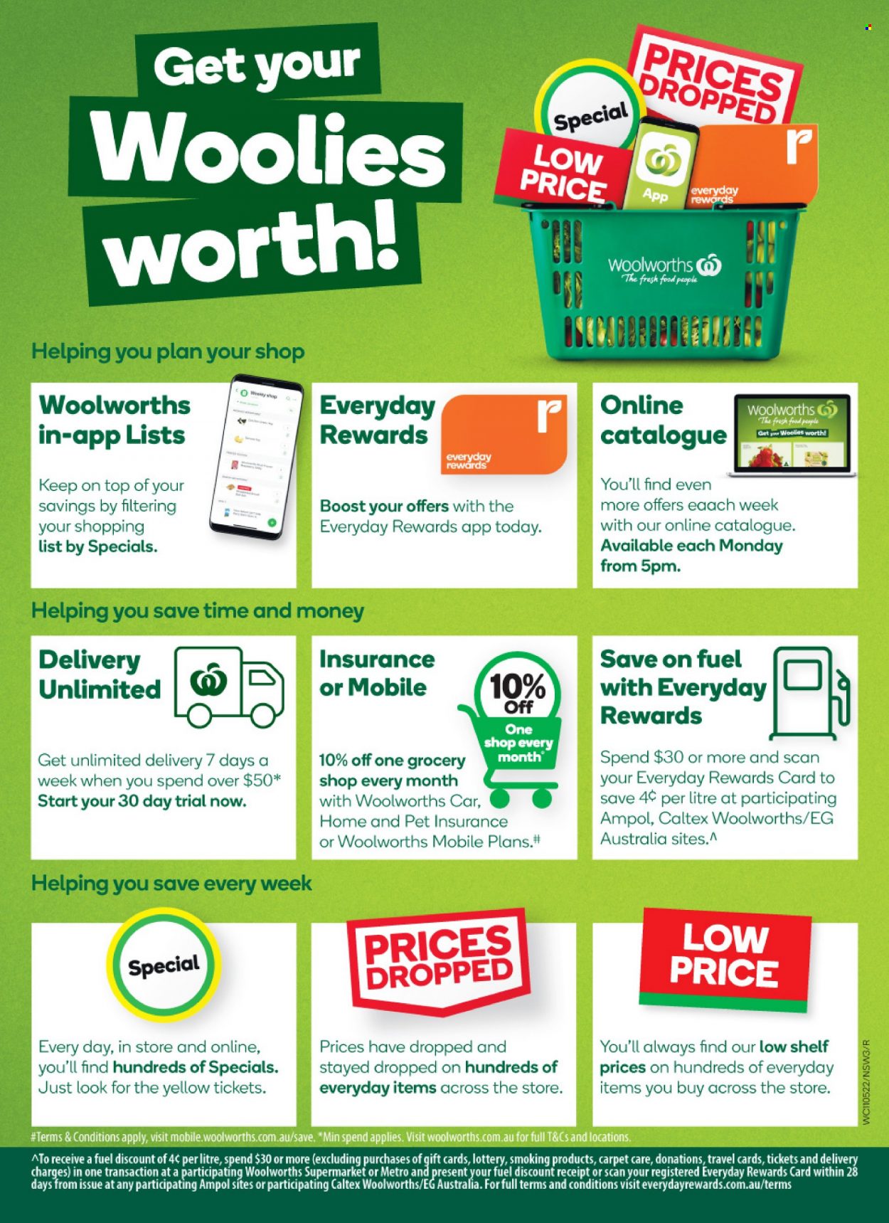 Woolworths catalogue  - 11.5.2022 - 17.5.2022. Page 3.