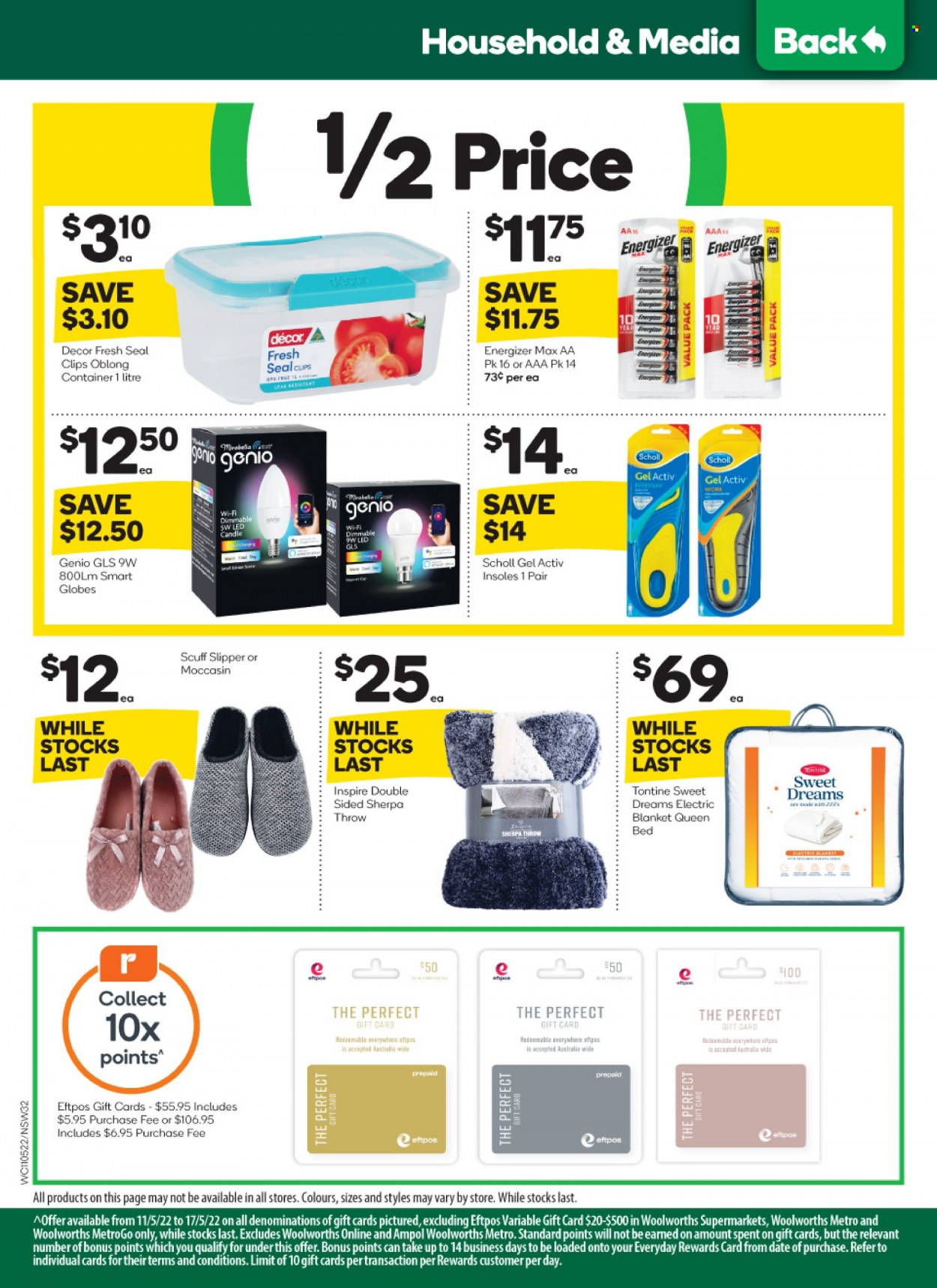 Woolworths catalogue  - 11.5.2022 - 17.5.2022. Page 32.