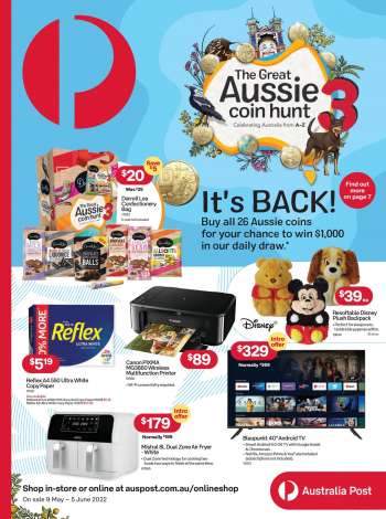 Australia Post catalogue - The Great Aussie Coin Hunt