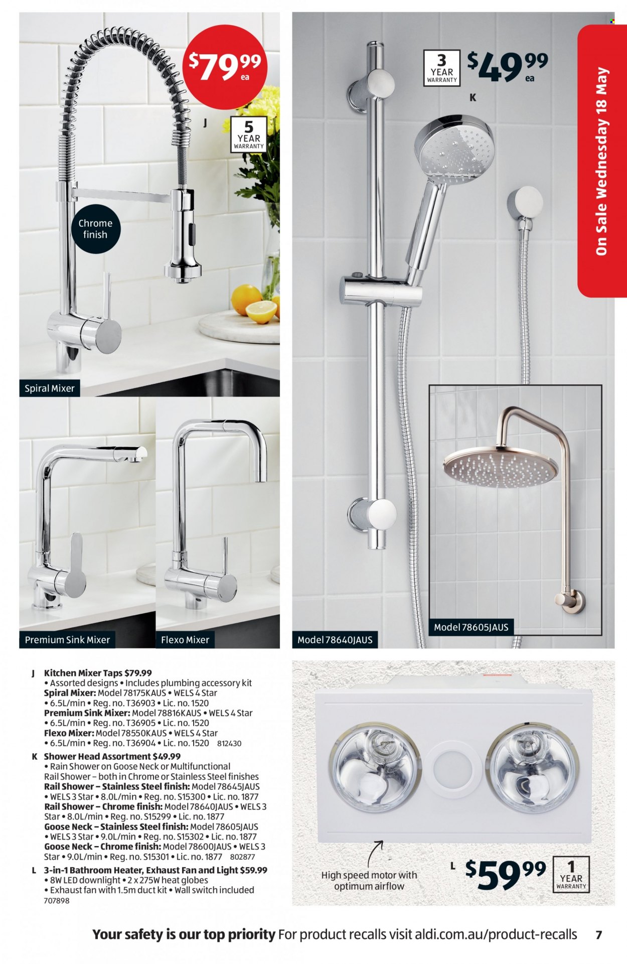 ALDI Catalogue - 19 May 2022 - 25 May 2022 - Sales products - switch, Optimum. Page 7.