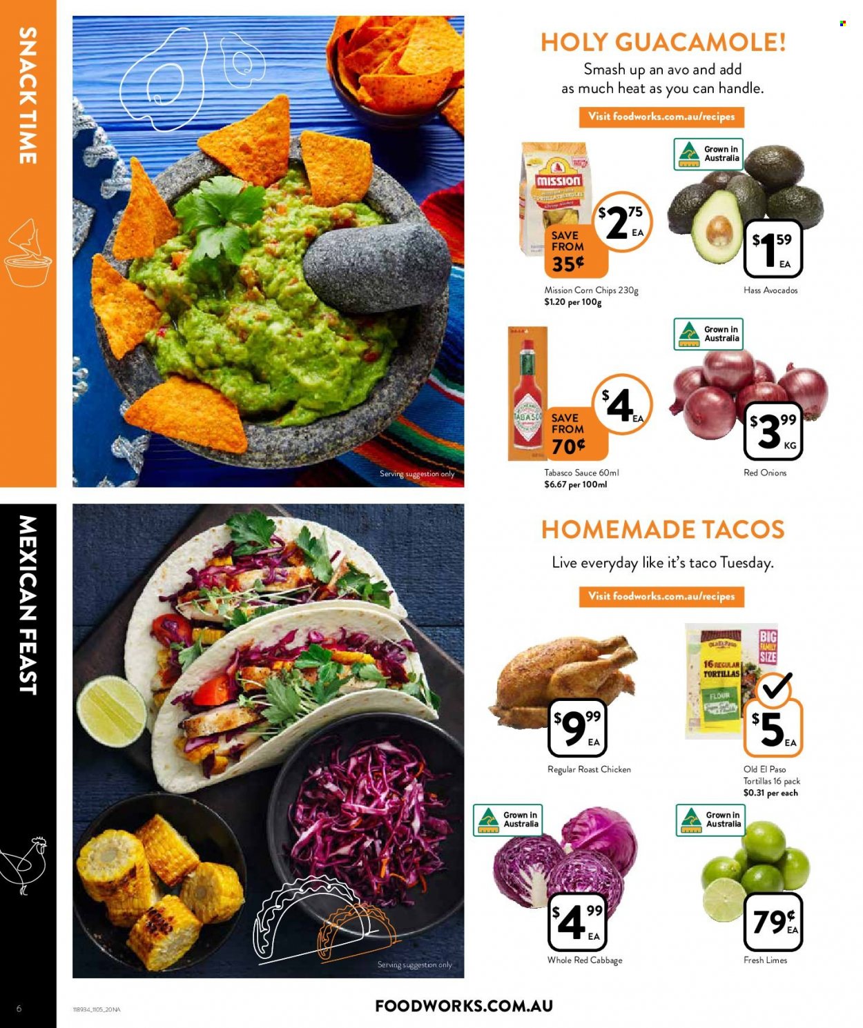Foodworks catalogue  - 11.5.2022 - 17.5.2022. Page 6.