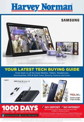 Harvey Norman - Latest Tech Buying Guide