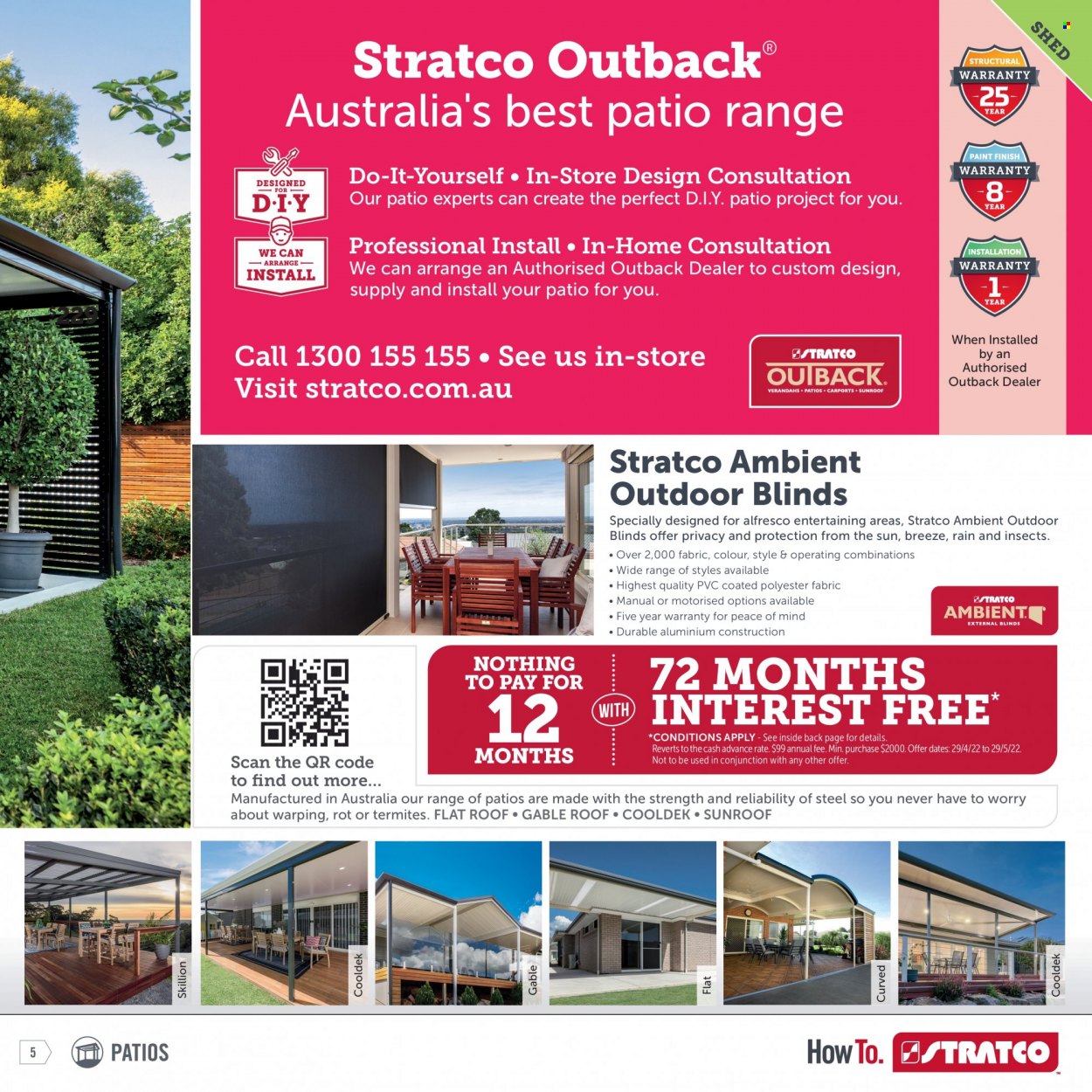 Stratco catalogue  - 13.5.2022 - 29.5.2022. Page 5.