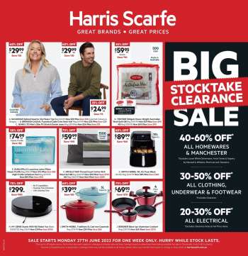 Harris Scarfe Hervey Bay catalogues