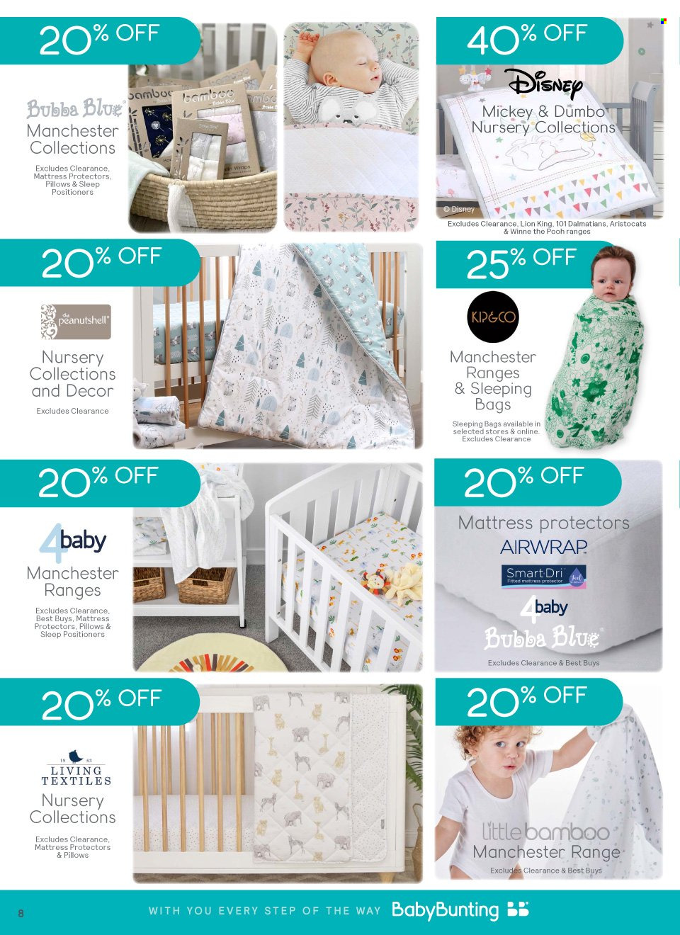 Baby Bunting catalogue  - 27.7.2022 - 21.8.2022. Page 8.