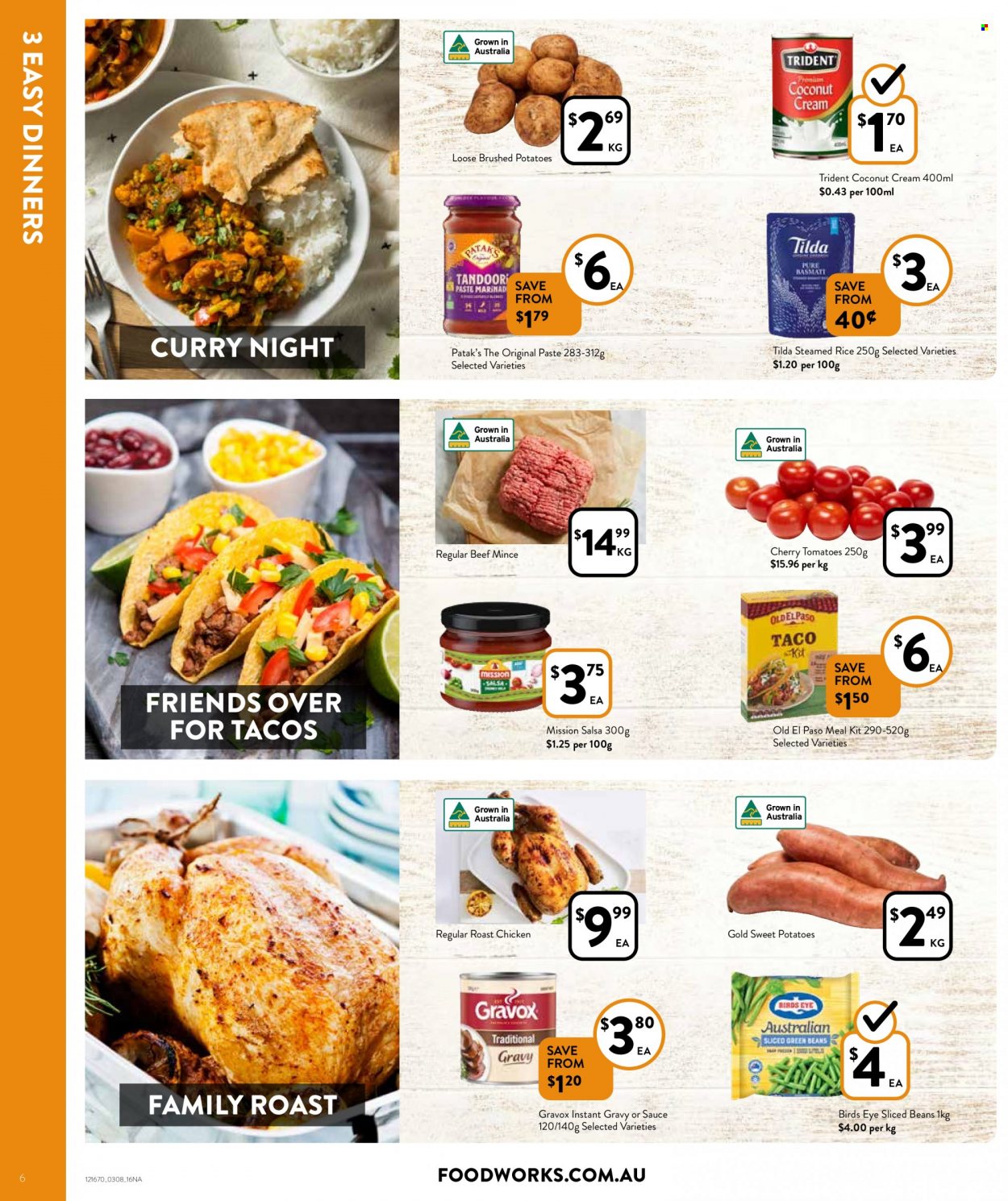 Foodworks catalogue  - 3.8.2022 - 9.8.2022. Page 6.