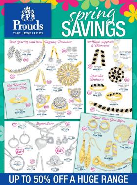 Prouds The Jewellers - Spring Savings
