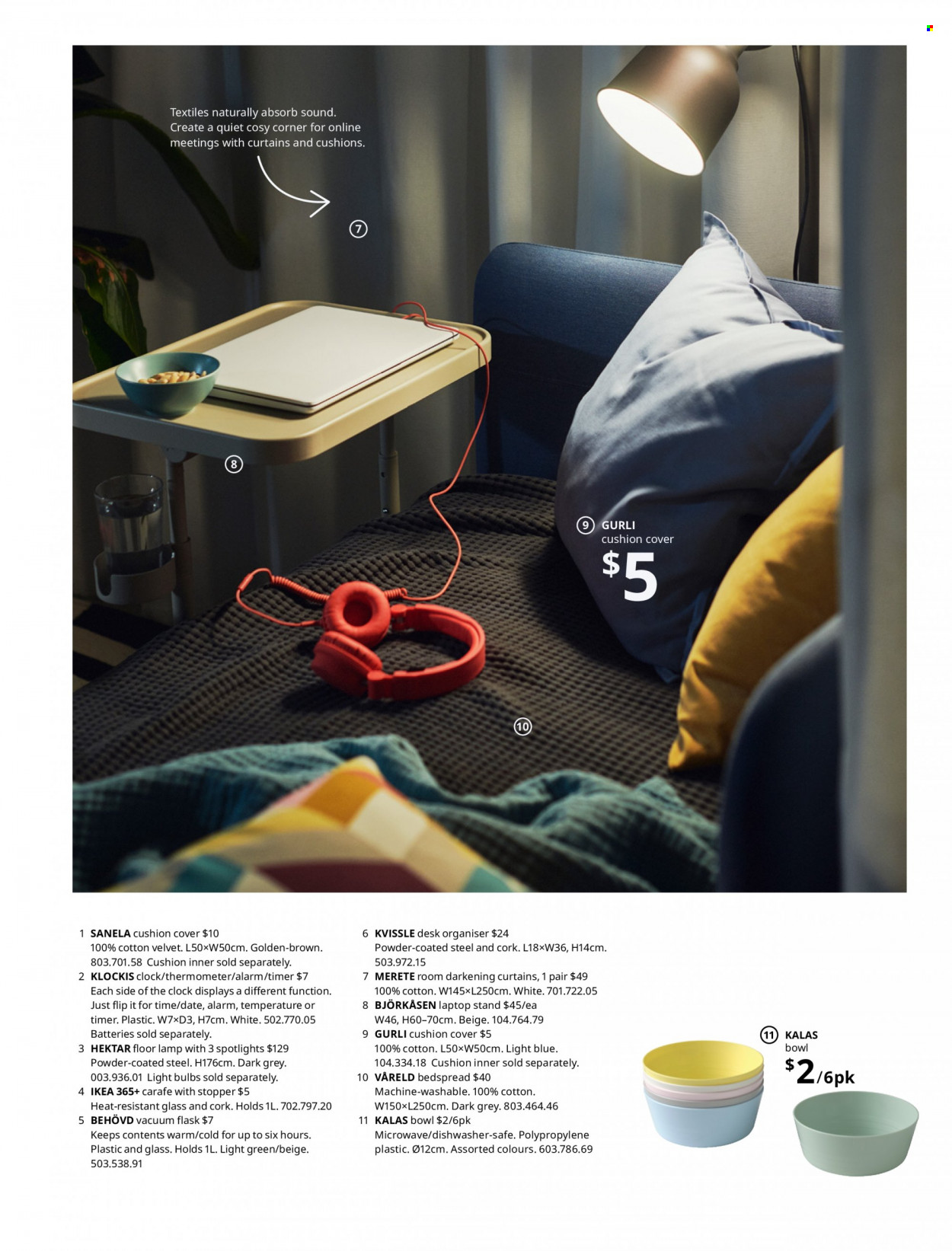 IKEA catalogue . Page 5.