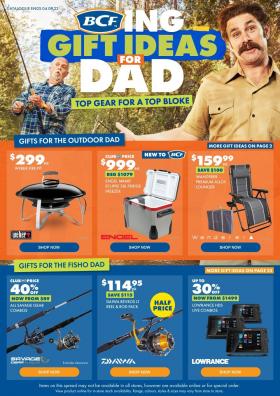 BCF - BCFING GIFT IDEAS FOR DAD