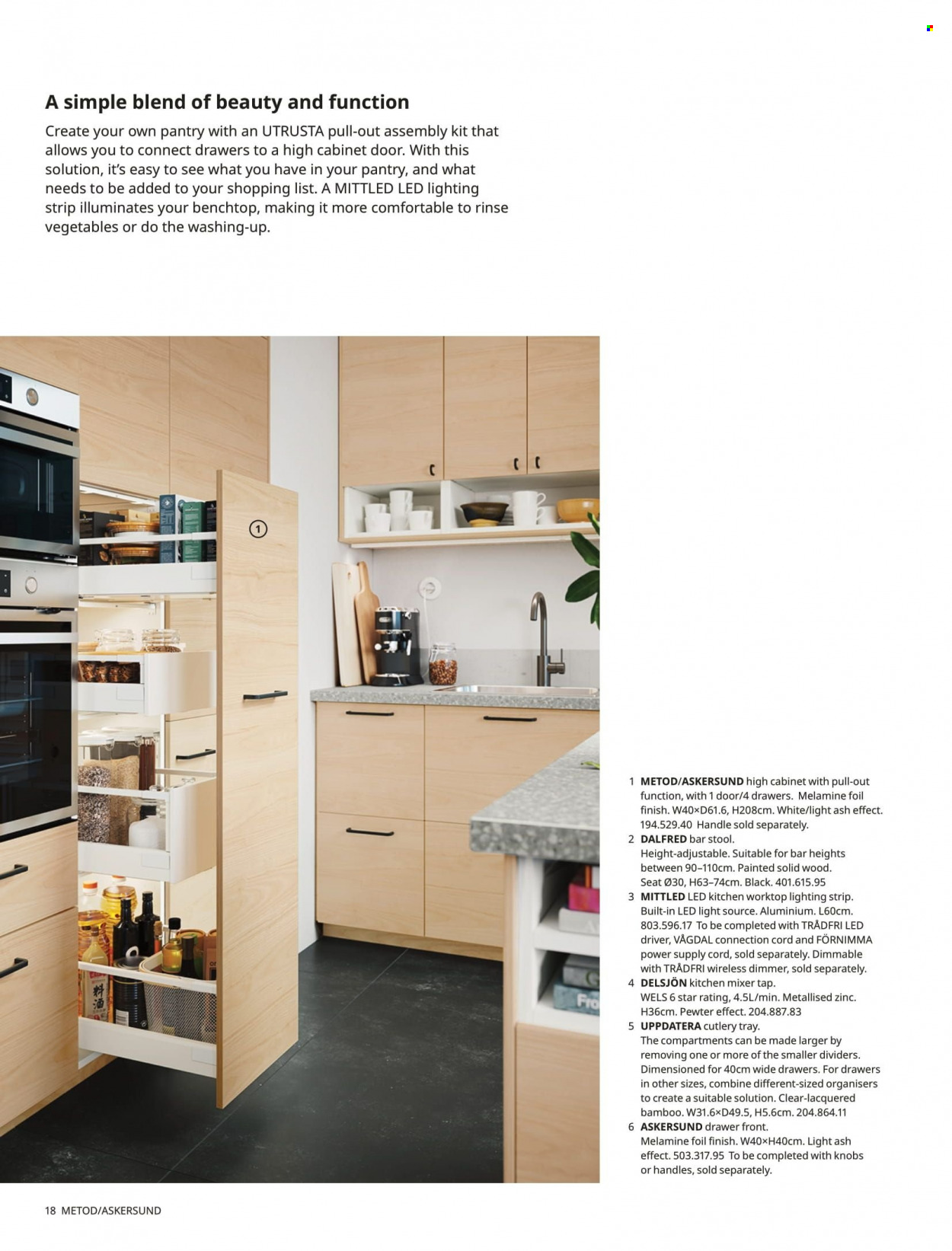 IKEA catalogue . Page 18.