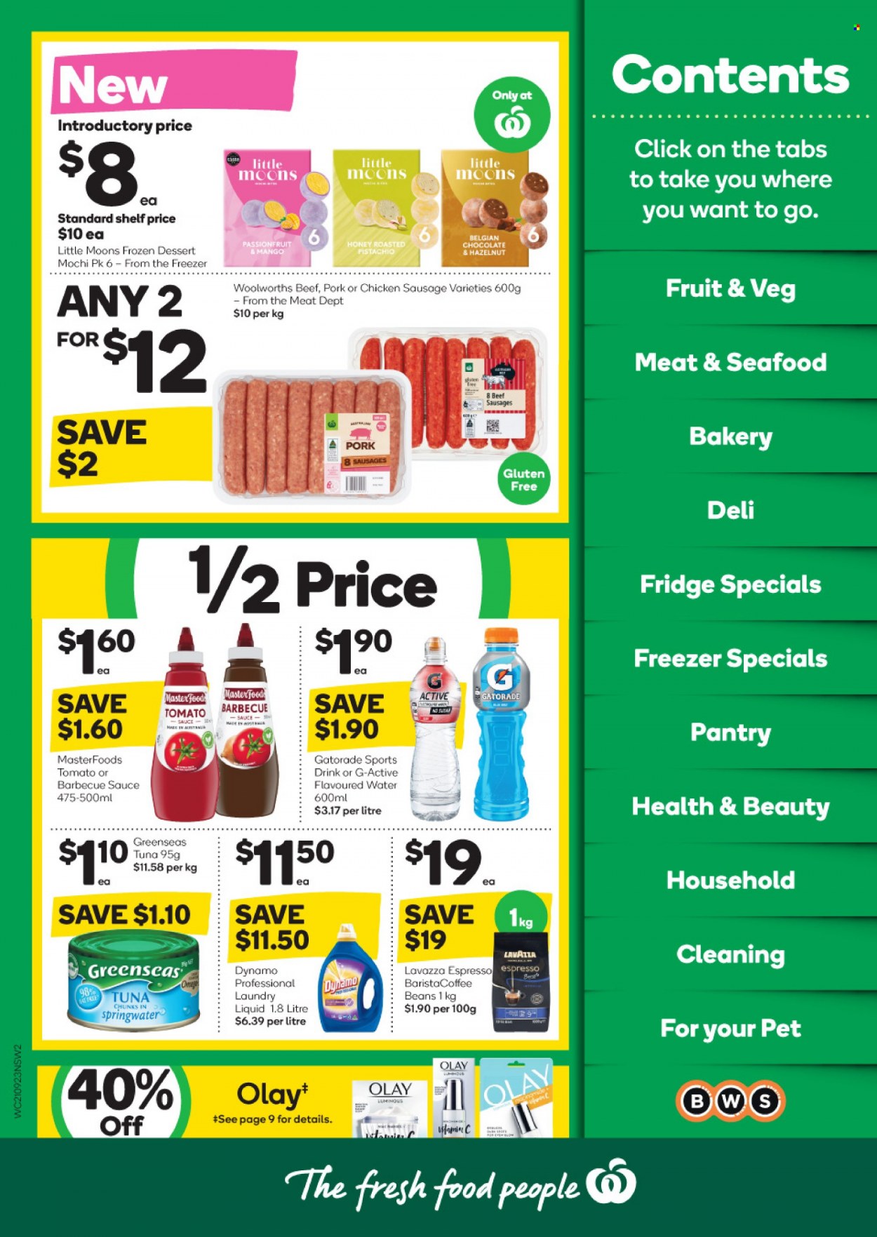 Woolworths catalogue  - 21.9.2022 - 27.9.2022. Page 2.