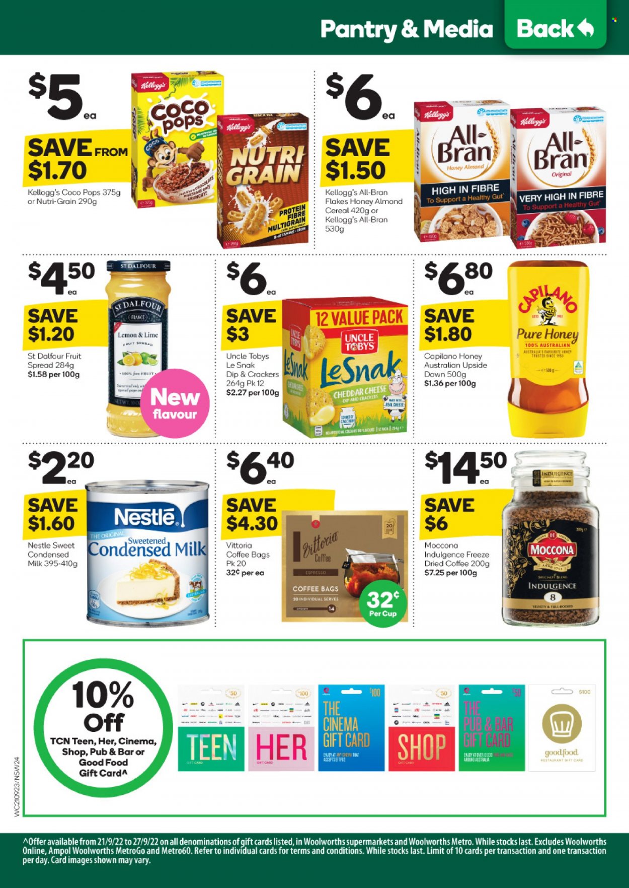Woolworths catalogue  - 21.9.2022 - 27.9.2022. Page 26.