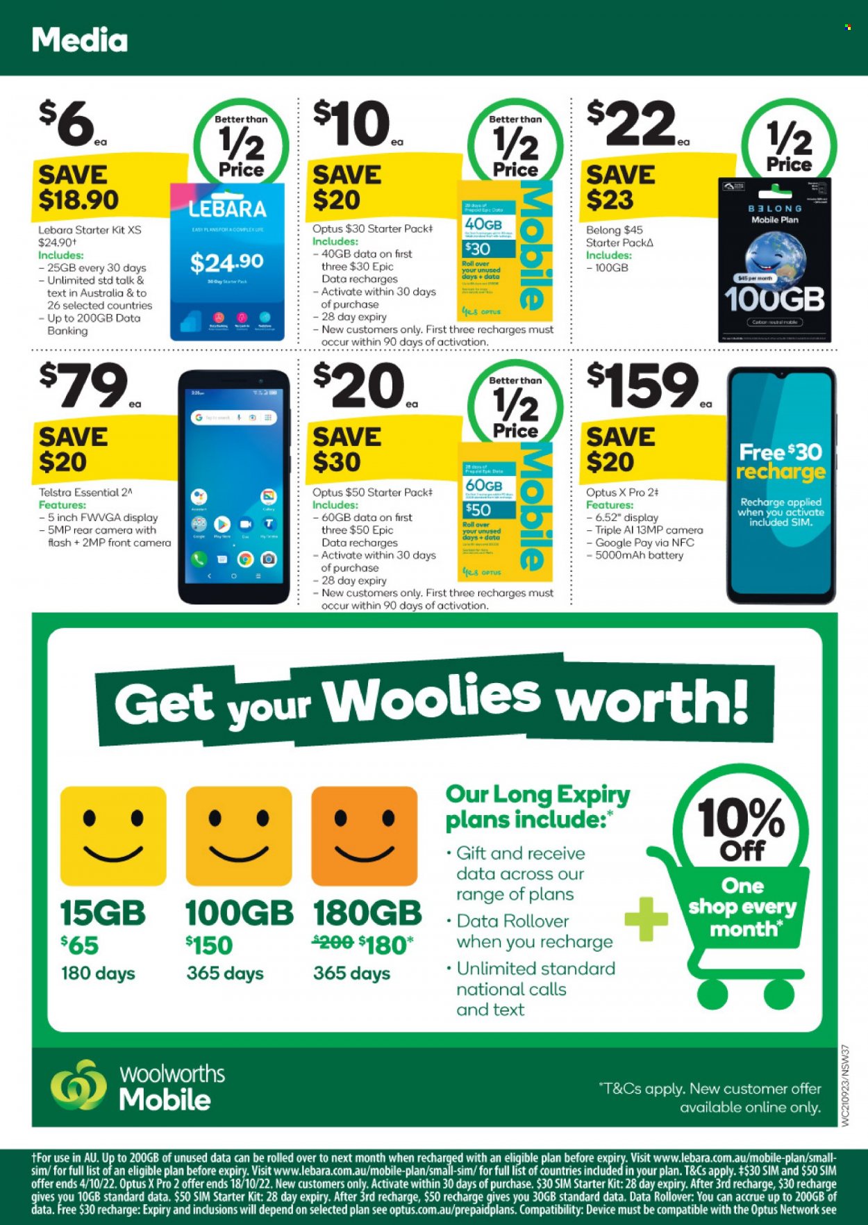 Woolworths catalogue  - 21.9.2022 - 27.9.2022. Page 39.