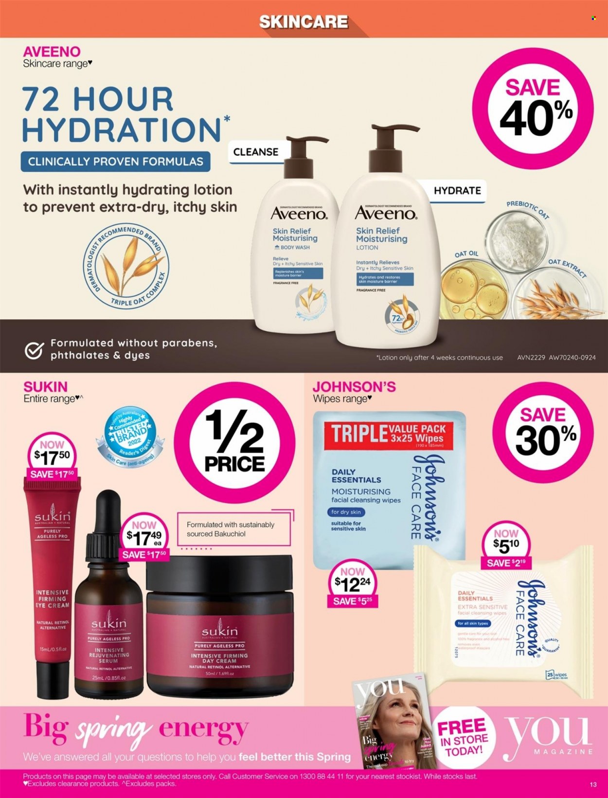 Priceline Pharmacy catalogue  - 22.9.2022 - 5.10.2022. Page 13.