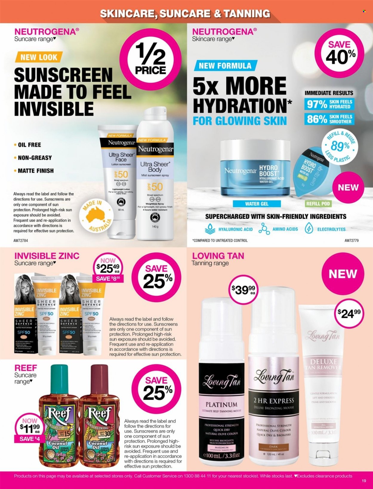 Priceline Pharmacy catalogue  - 22.9.2022 - 5.10.2022. Page 19.