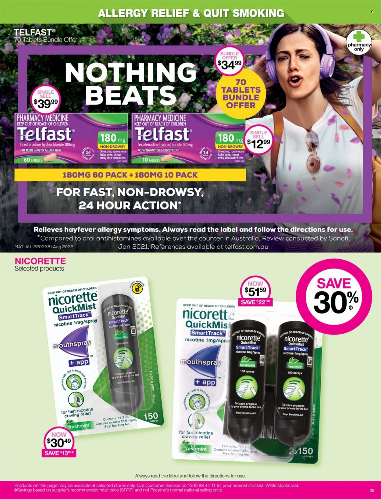Priceline Pharmacy catalogue  - 22.9.2022 - 5.10.2022. Page 25.