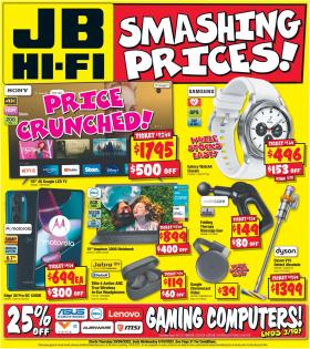 JB Hi-Fi - Smashing Prices