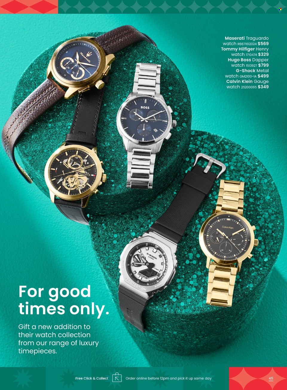 Myer catalogue . Page 45.