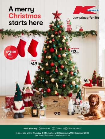 Kmart Catalogue - 3 Nov 2022 - 14 Dec 2022.