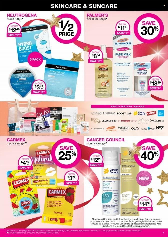 Priceline Pharmacy catalogue  - 23.11.2022 - 8.12.2022. Page 7.