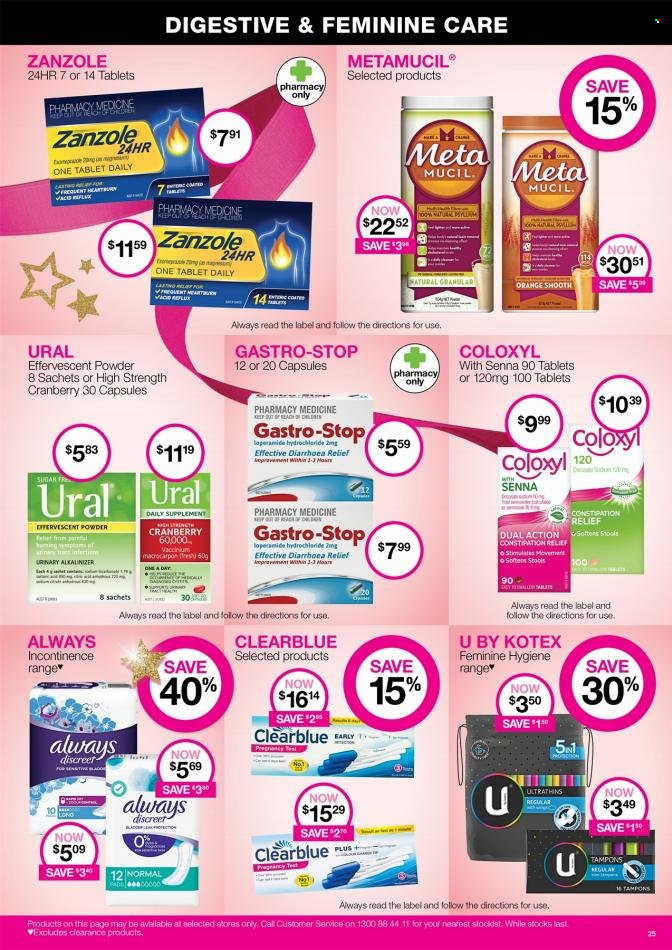 Priceline Pharmacy catalogue  - 23.11.2022 - 8.12.2022. Page 25.