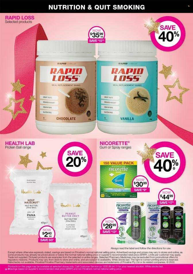 Priceline Pharmacy catalogue  - 23.11.2022 - 8.12.2022. Page 26.