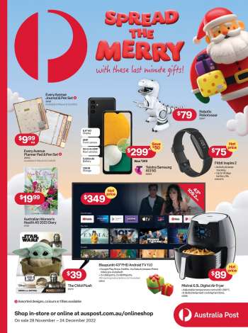 Australia Post catalogue - Spread the Merry - With These Last Minute Gifts! - P7