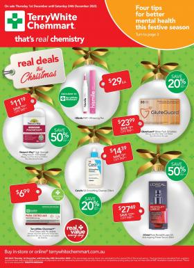 TerryWhite Chemmart - Real Deals This Christmas - Core