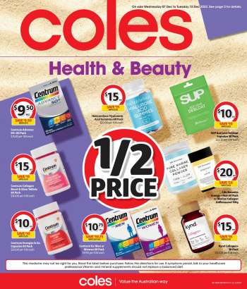 Coles Catalogue - 7 Dec 2022 - 13 Dec 2022.
