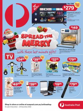 Australia Post - Spread the Merry - With These Last MInute Gifts!