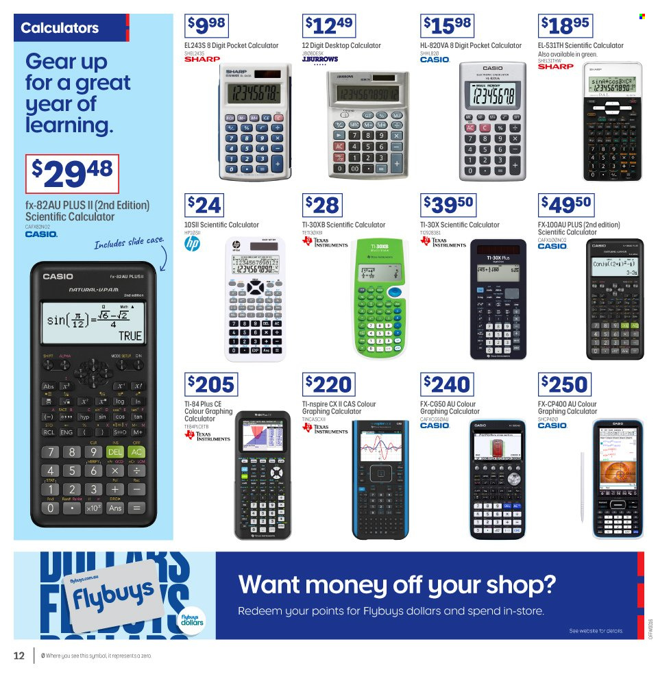 Officeworks catalogue  - 19.1.2023 - 2.2.2023. Page 12.