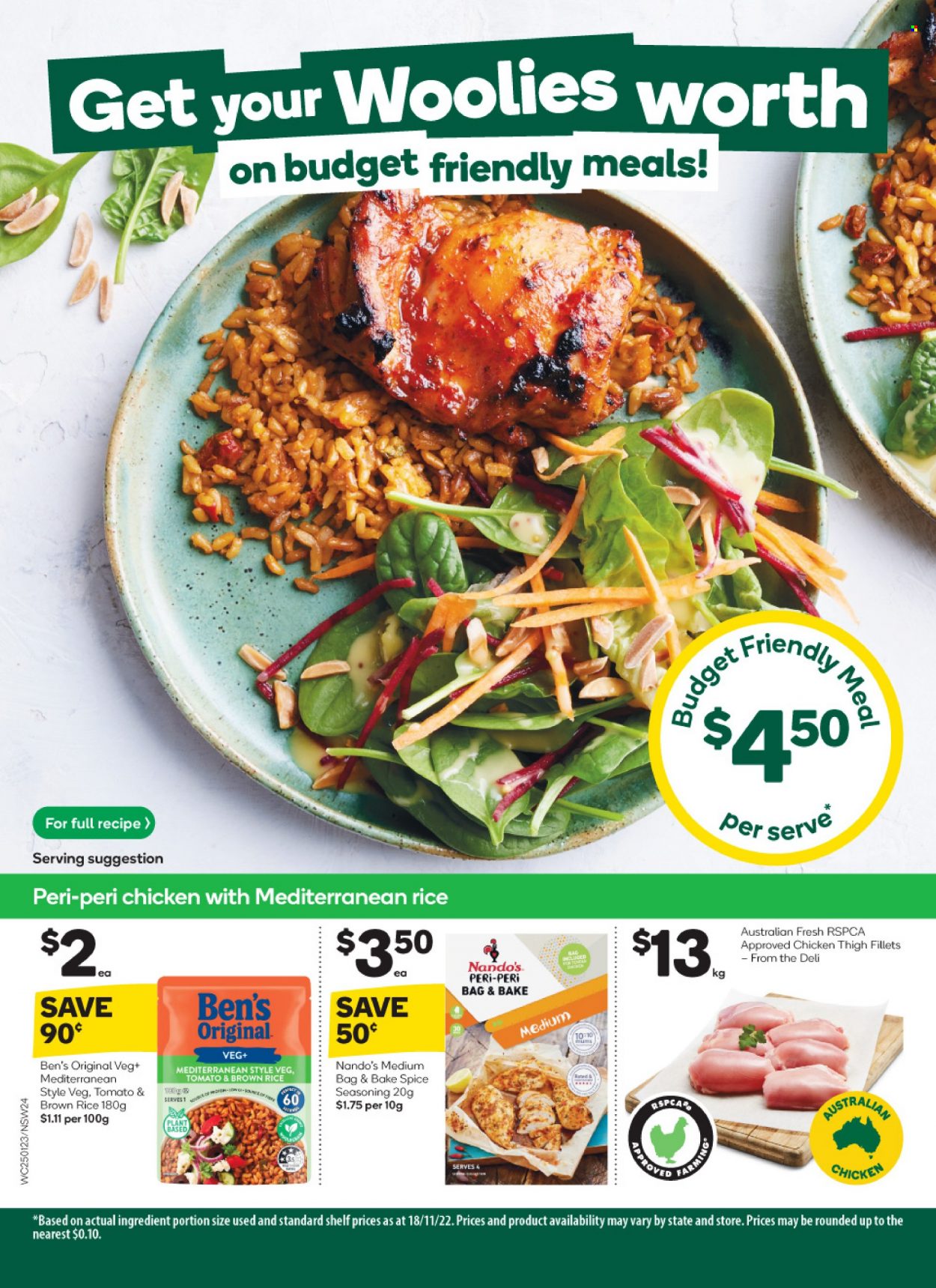 Woolworths catalogue  - 25.1.2023 - 31.1.2023. Page 24.