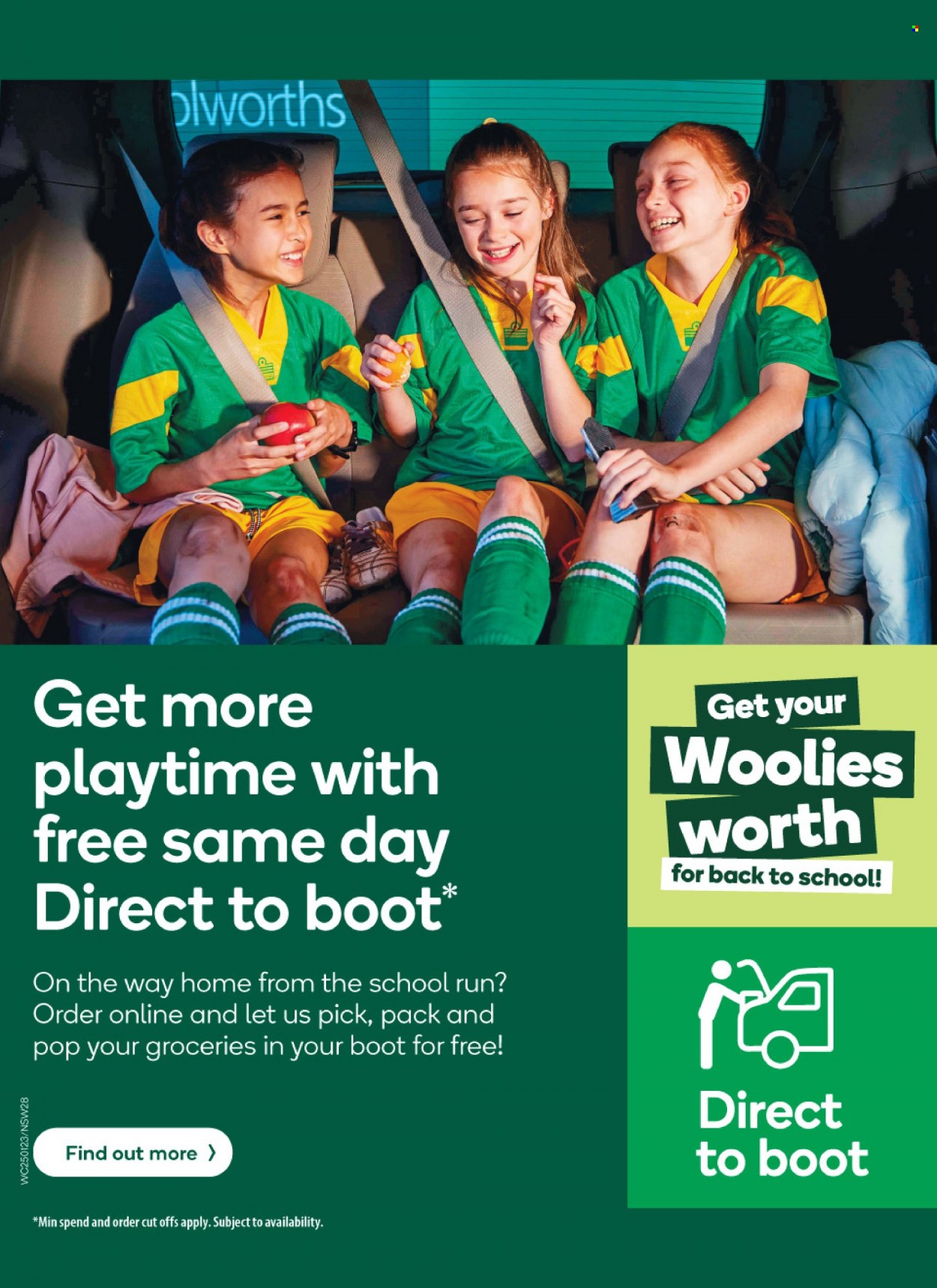 Woolworths catalogue  - 25.1.2023 - 31.1.2023. Page 28.