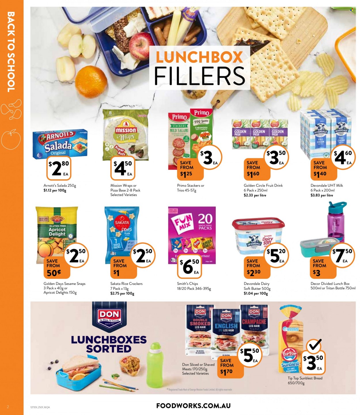 Foodworks catalogue  - 25.1.2023 - 31.1.2023. Page 2.