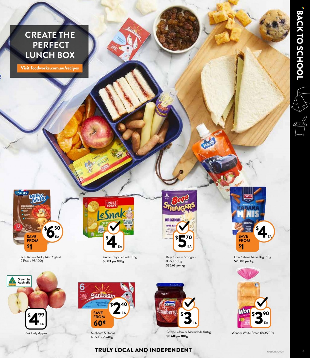 Foodworks catalogue  - 25.1.2023 - 31.1.2023. Page 3.