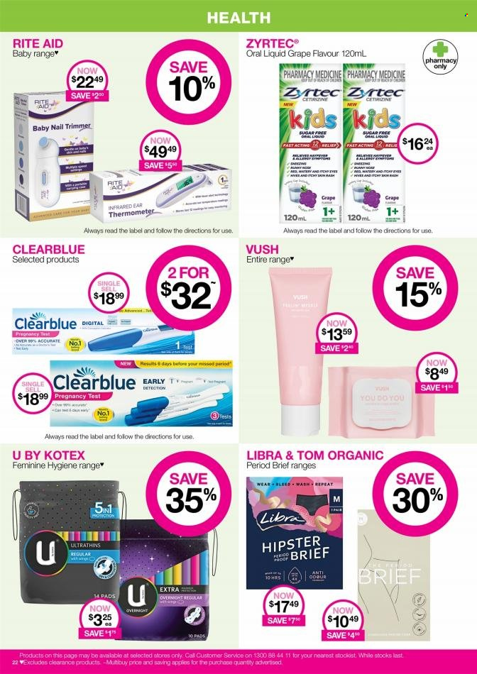 Priceline Pharmacy catalogue  - 25.1.2023 - 8.2.2023. Page 22.