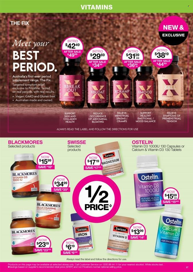 Priceline Pharmacy catalogue  - 25.1.2023 - 8.2.2023. Page 27.