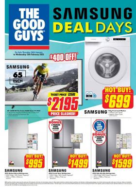 The Good Guys - Samsung Deal Days!