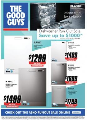 The Good Guys - Asko Dishwasher Sale!