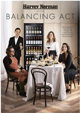 Harvey Norman - Wine Cabinets – Balancing Act