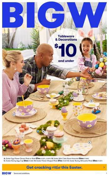 BIG W catalogue - Get Cracking Value This Easter