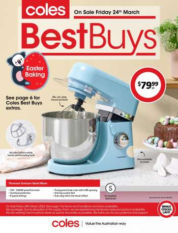 Coles catalogue - Best Buys - Easter Baking