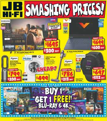 JB Hi-Fi catalogue - Smashing Prices