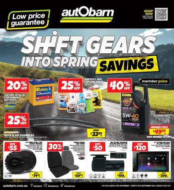 Autobarn catalogue - Shift Gears Into Spring Savings