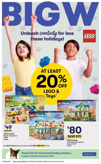 BIG W catalogue - Unleash Creativity For Less These Holidays!
