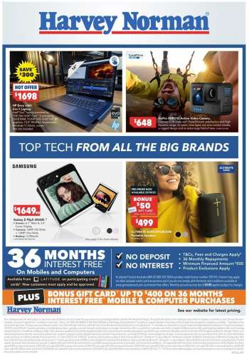 Harvey Norman catalogue - September Computers - Top Tech From All the Big Brands