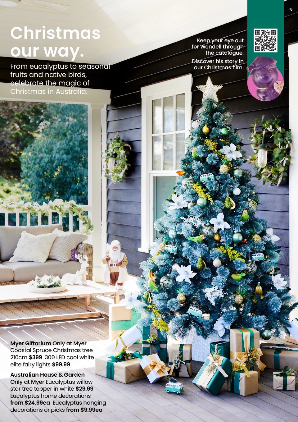 thumbnail - Myer Catalogue - Sales products - tree topper, christmas tree. Page 5.